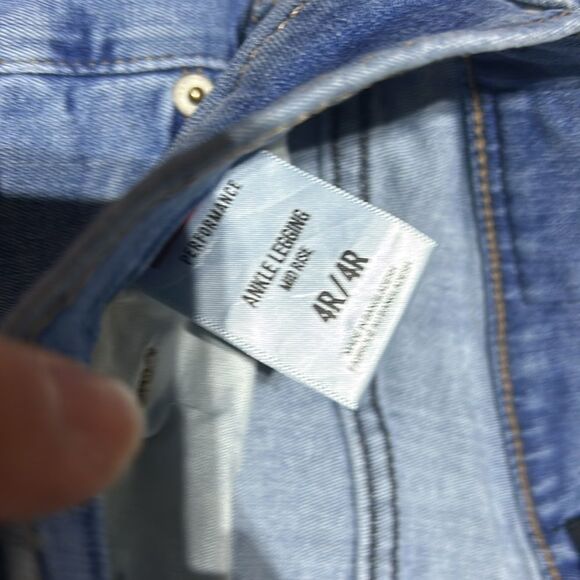 Express Ankle Legging Mid Rise Jeans - Picture 7 of 9